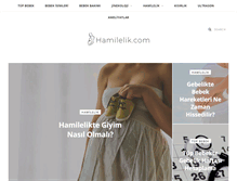 Tablet Screenshot of hamilelik.com